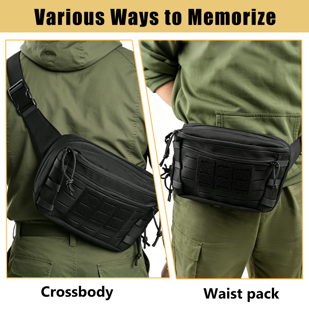 Tactical Pistol Waist Bag CCW  - Edc Carry Handgun recension och pris