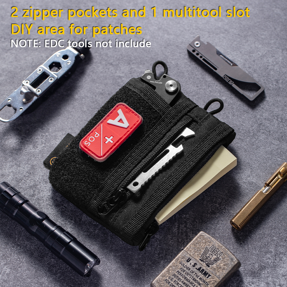 EDC Organizer Pouch with DIY P - Appendix Carry Edc recension och pris