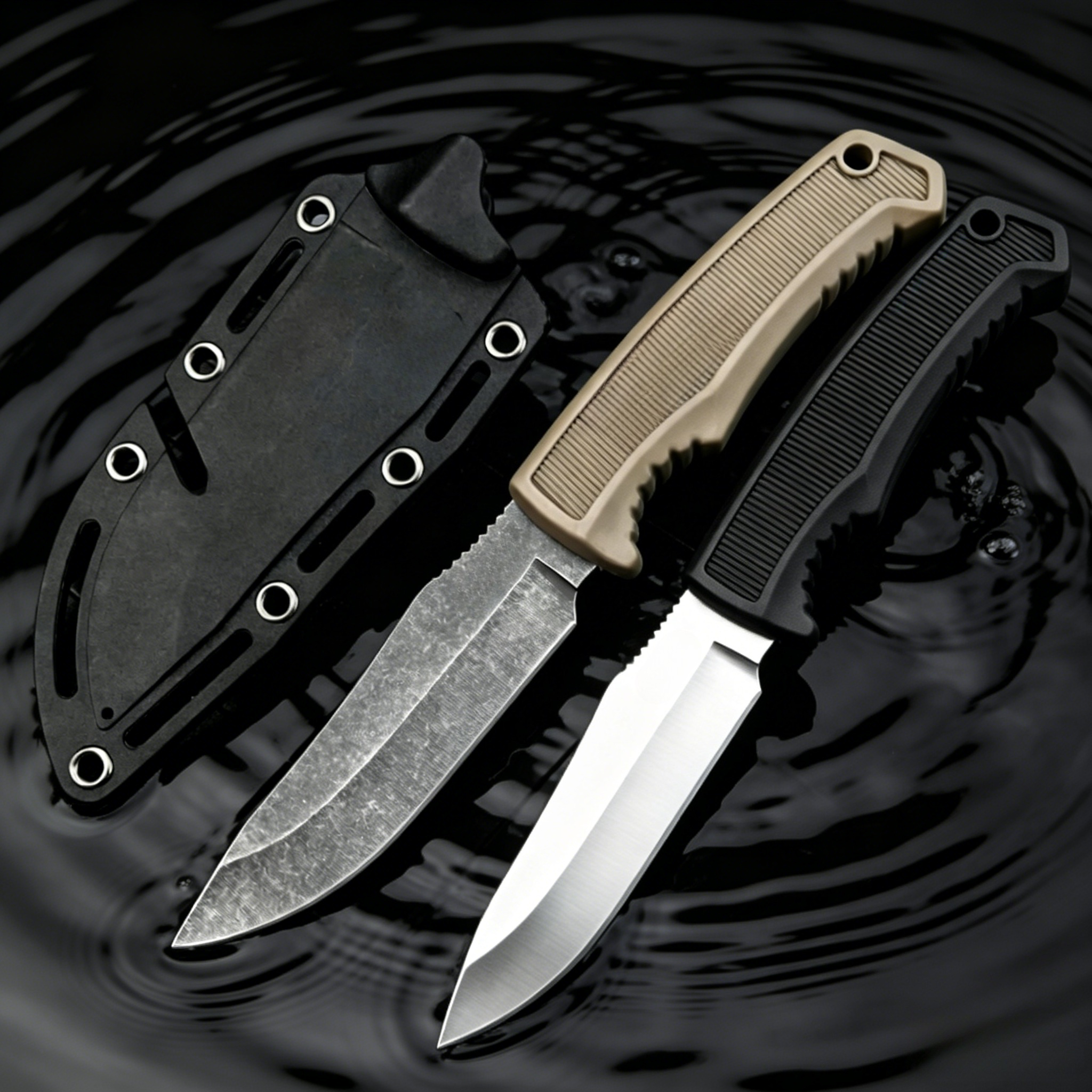 FK1001 Fixed blade Knife – 7Cr - Edc Pocket Carry Fixed Blade recension och pris