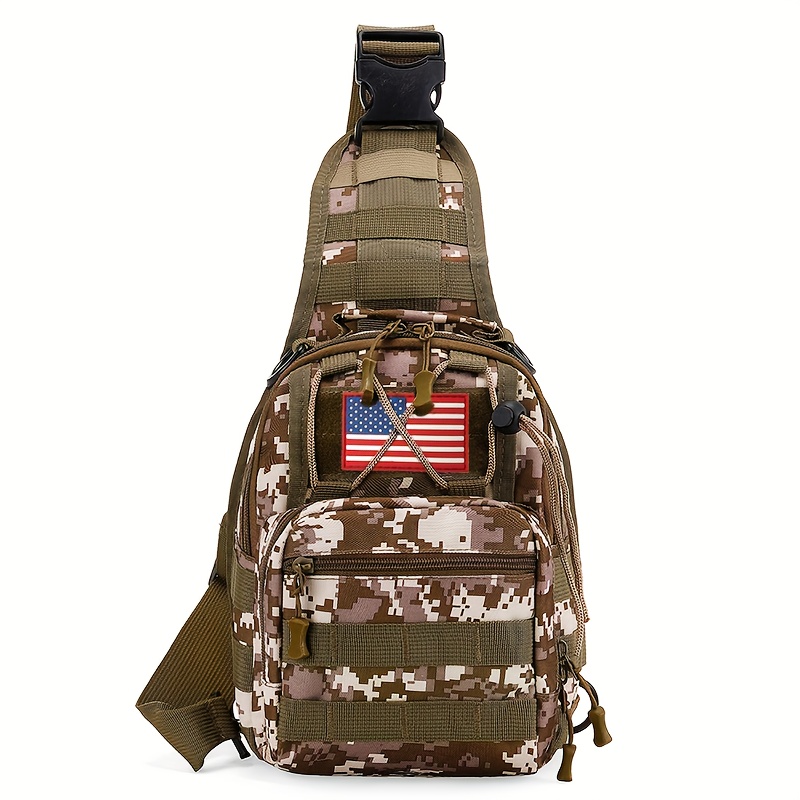 1pc 6.6gal Tactical Sling Back - Edc Carry Backpack recension och pris