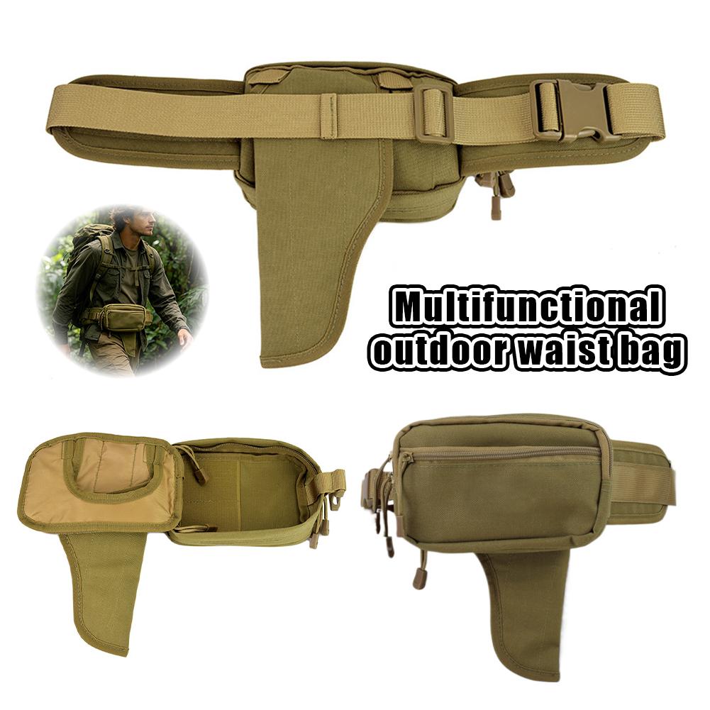 Tactical Waist Pack with Conce - Edc Concealed Carry Fanny Pack recension och pris