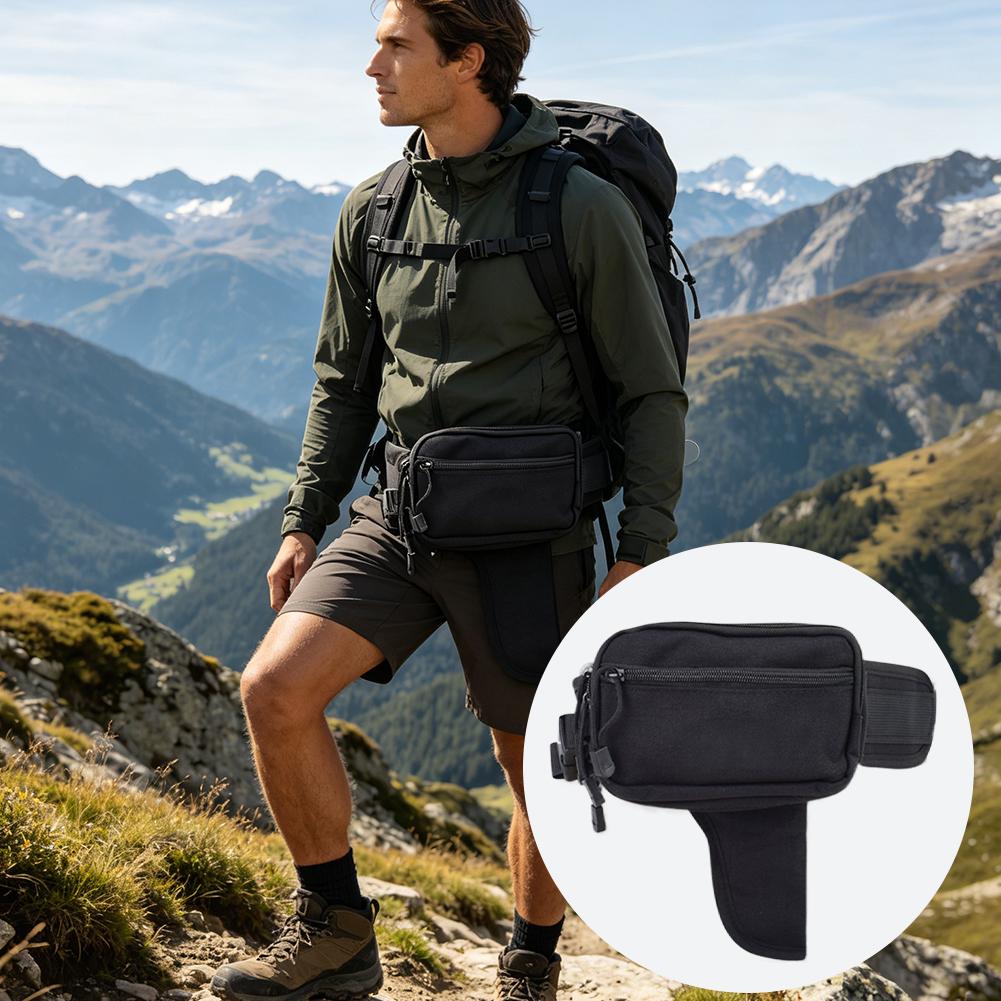 Tactical Waist Pack with Conce - Edc Concealed Carry Fanny Pack recension och pris