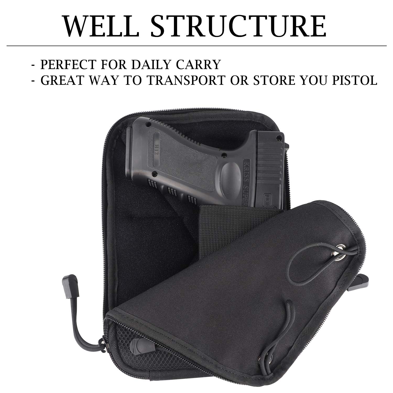 Molle Tactical Concealed Gun H - Edc Carry Handgun recension och pris