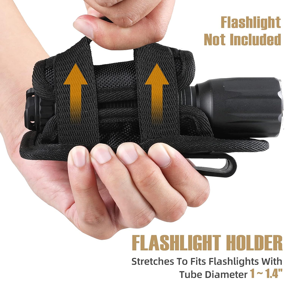 Tactical Flashlight Pouch Hols - Appendix Carry Edc recension och pris
