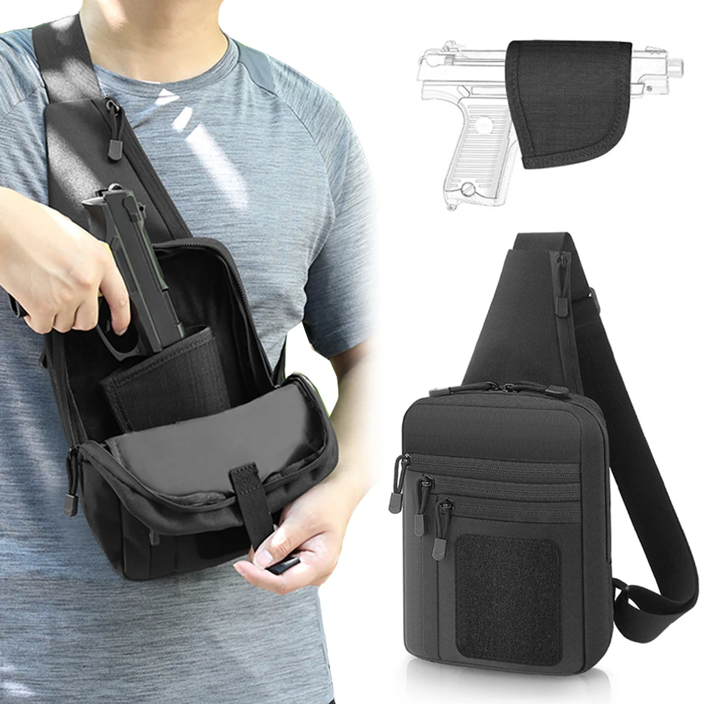 Tactical Pistol Gun Bag Concea - Edc Carry Handgun recension och pris
