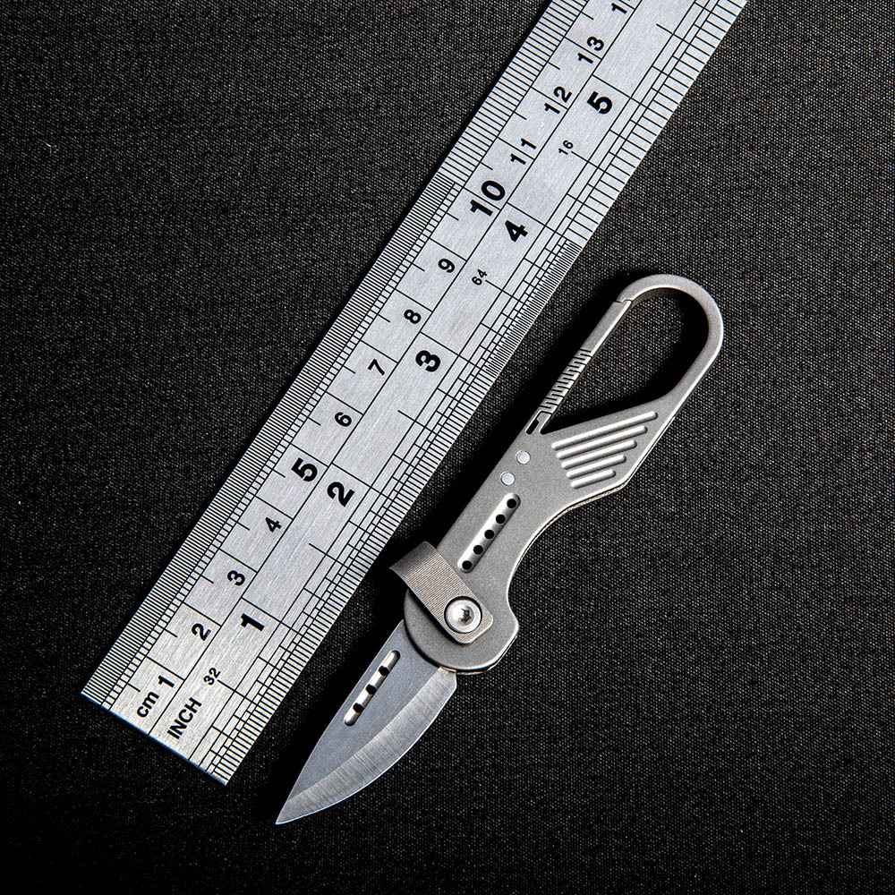 Titanium Alloy Keychain Mini F - Edc Carry Essentials recension och pris