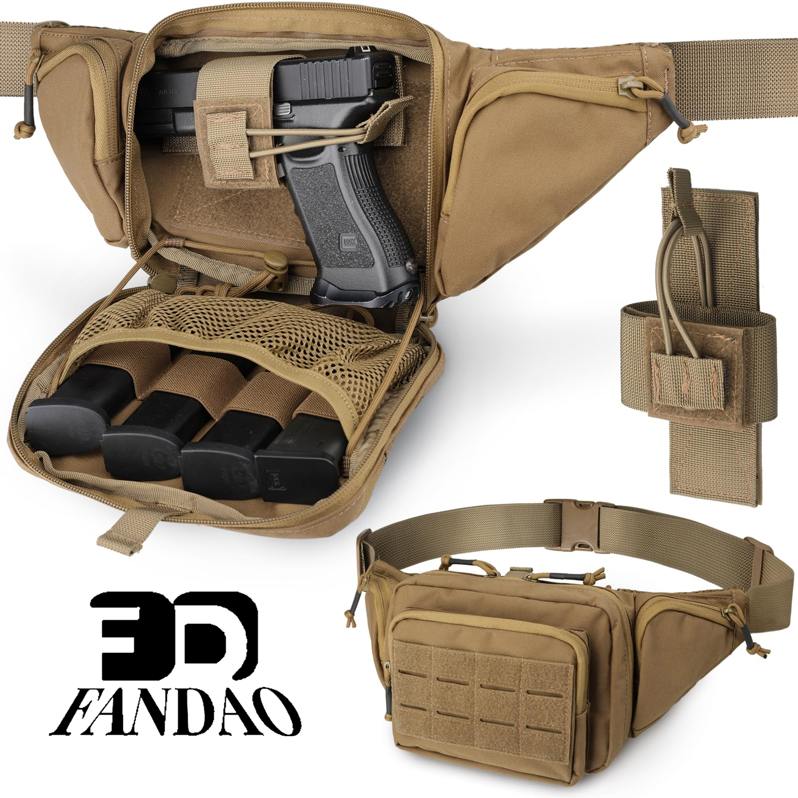 Tactical Concealed Carry Fanny - Edc Concealed Carry Fanny Pack recension och pris
