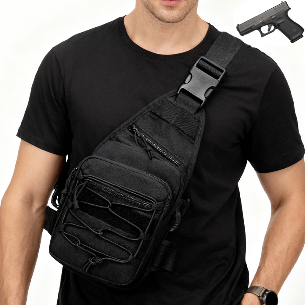 Tactical Gun Bag EDC Shoulder  - Edc Carry Handgun recension och pris