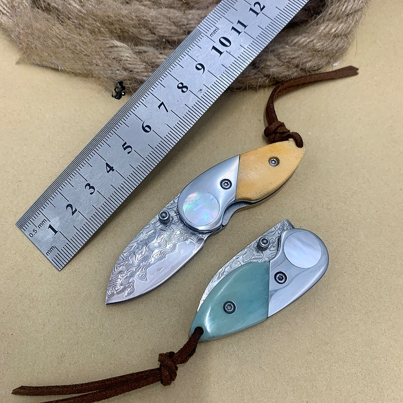 RHON Mini Size Thumb Open Pock - Edc Pocket Carry Fixed Blade recension och pris