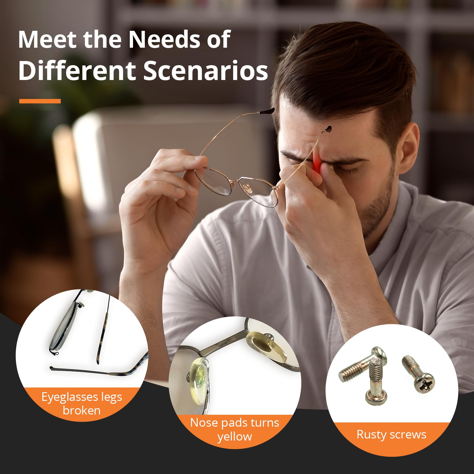 Eyeglass Repair Tool Kit with  - Micro Screwdriver Kit recension och pris